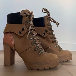 See By Chloe Eileen Boots Size 6
